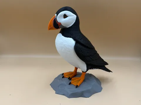 Modelo para impresión 3D: Cliffside Puffin — referencia de MakerWorld
