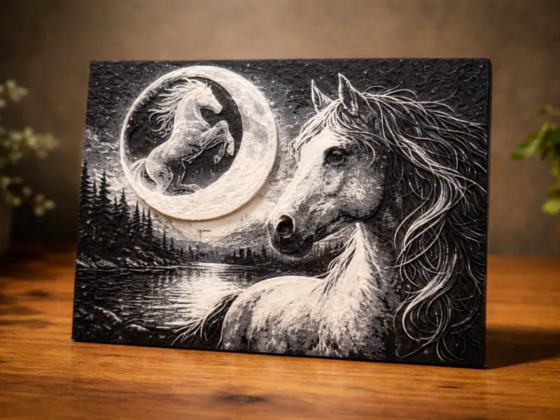 Year of the Horse – Lunar Guardian (hueforge)