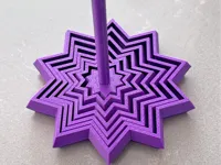 Fidget étoile à 10 branches — photo 2