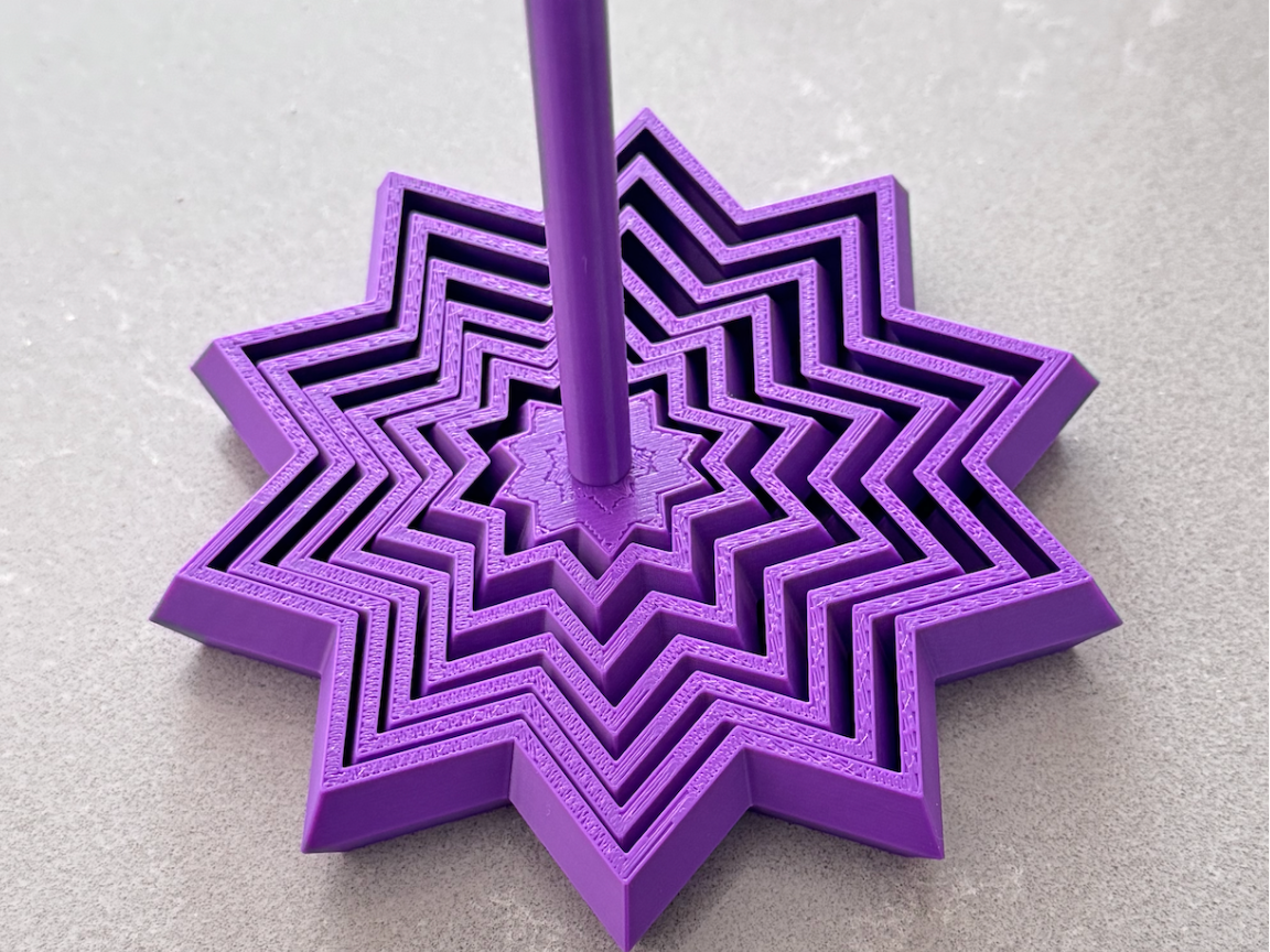 10 sided star fidget- Free commercial license