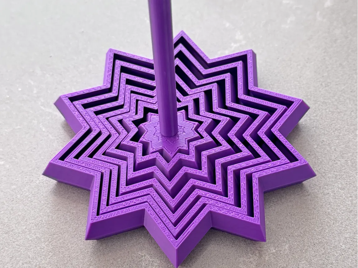 Fidget étoile à 10 branches