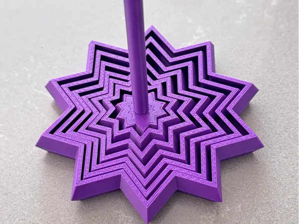 Fidget étoile à 10 branches