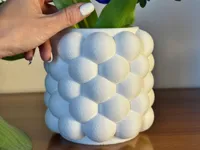 Vase texturé à bulles — photo 2