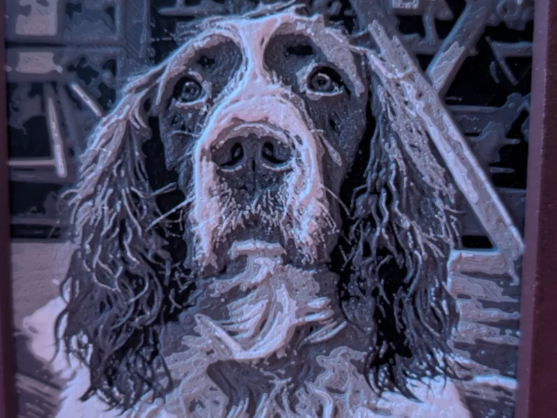 Hueforge Springer Spaniel Dog