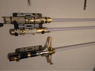 Horizontal Lightsaber Wall Mount