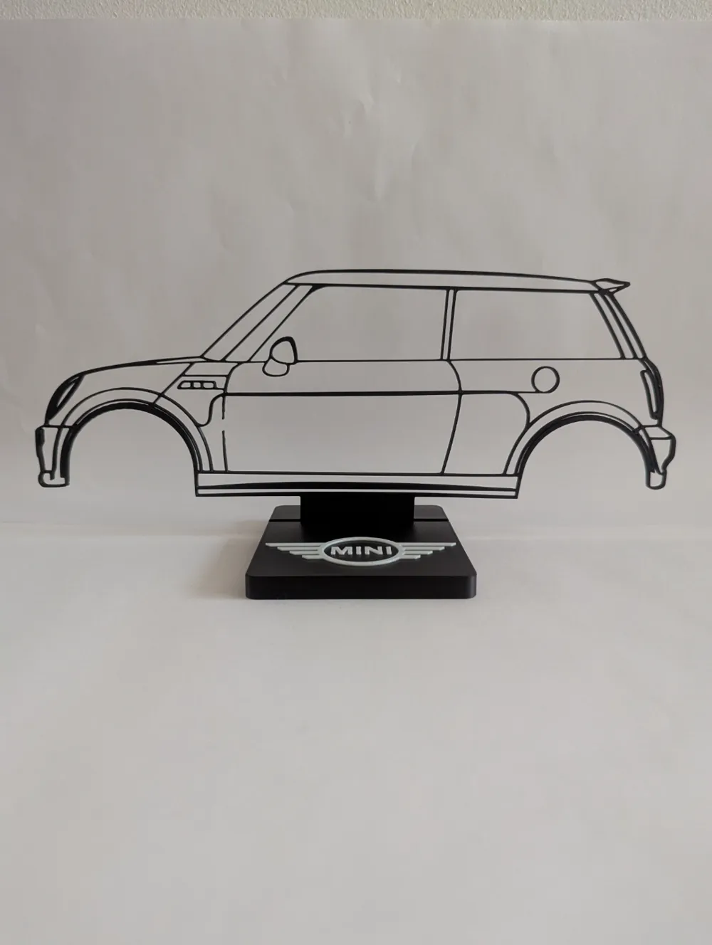 Mini Cooper S silhouette by Dava - MakerWorld