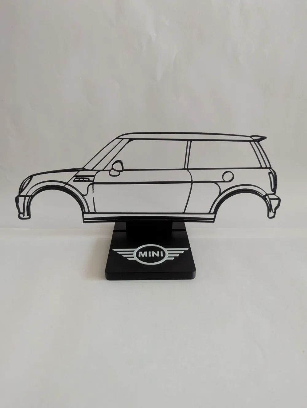 Mini Cooper S silhouette by Dava - MakerWorld