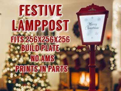 Festive Lamppost