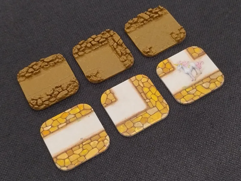 Labyrinth 3D Tiles Made with Regolith Highfield