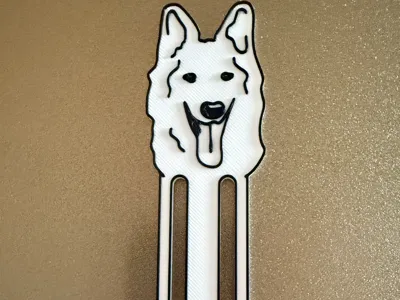 Swiss Shepherd Dog bookmark