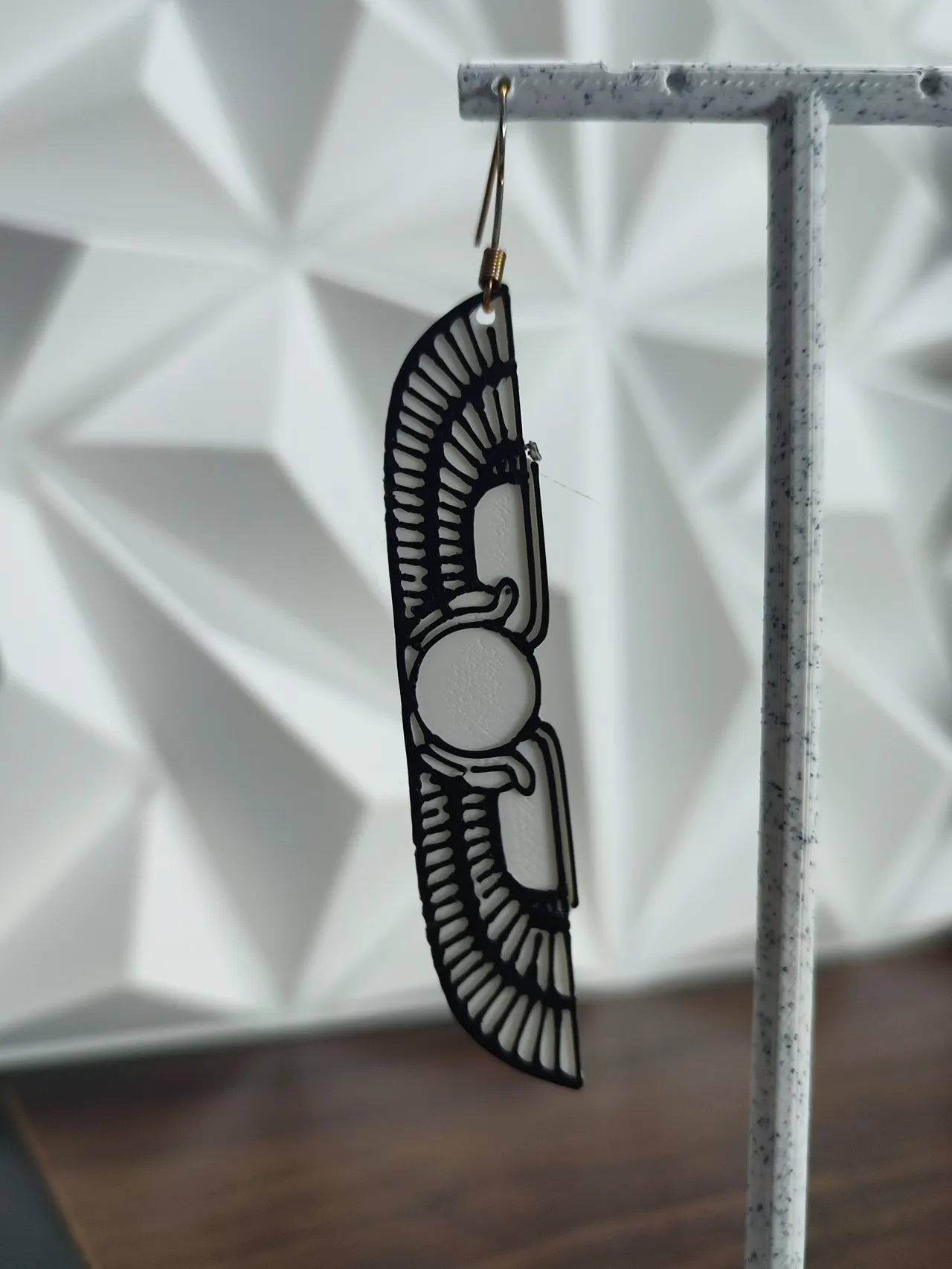 Aretes Alas de Isis view 4