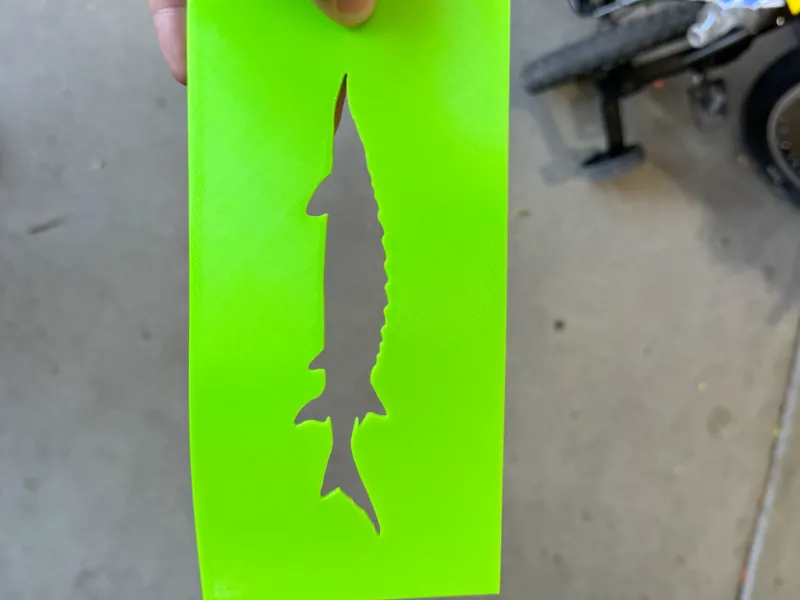 Sturgeon TPU Stencil