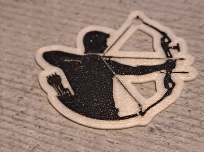 Sports Archery Keychain