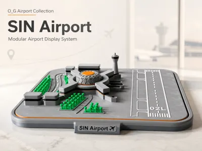 SIN Airport | Modular Airport Display