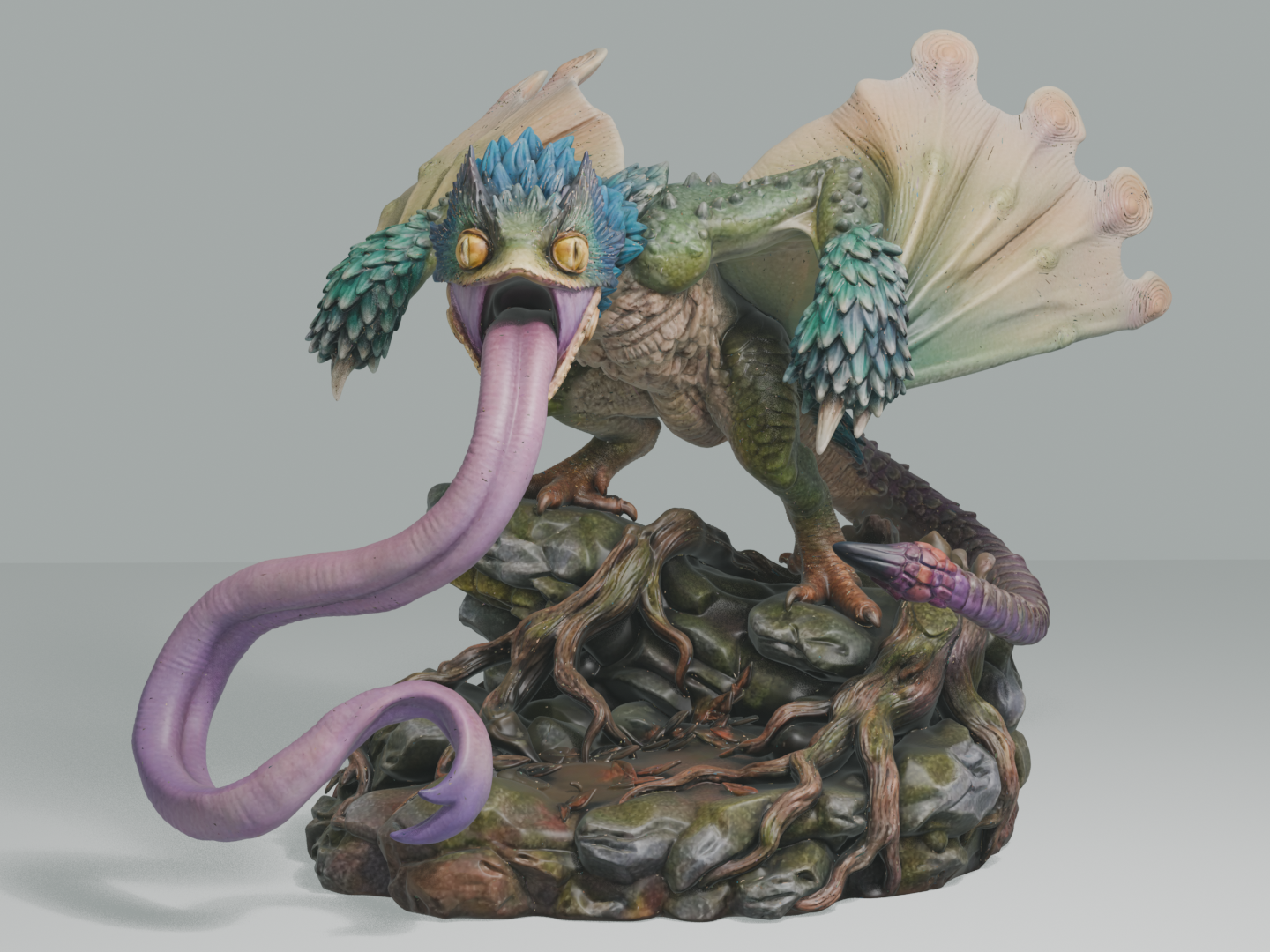 Pukei-Pukei - Monster Hunter Diorama #018 - 1