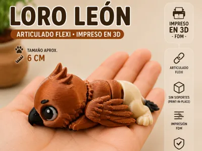 Flexi Parrot Lion