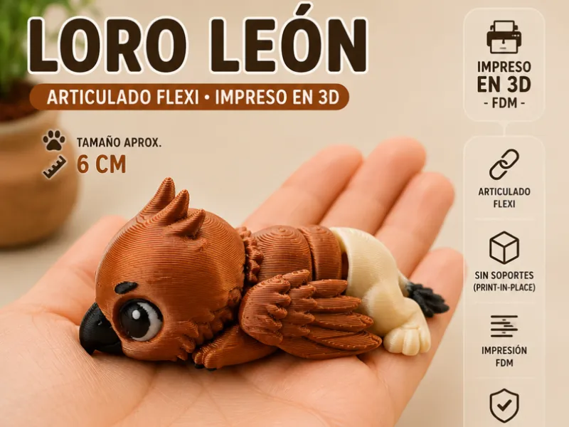 Loro León Flexible