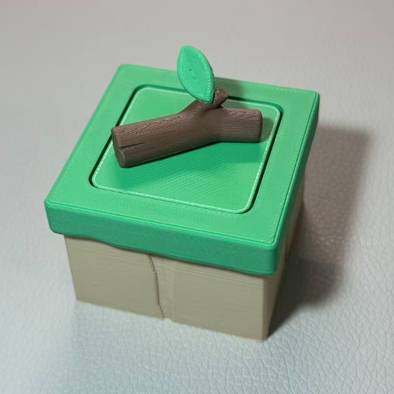 Miniatura 2 do modelo 3D 「趣玩」动森岛建解压玩具 信箱 猛男捡树枝 陶俑碎片 click 解压按键