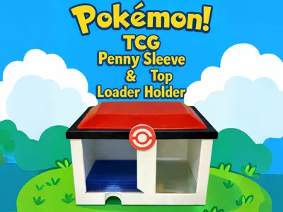 PokéStop-Inspired Penny Sleeve & Top Loader Holder