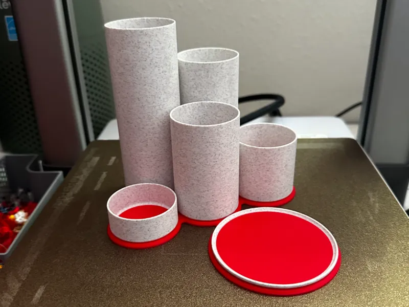 Modern Desk Organizer with Coaster (Desk Caddy)