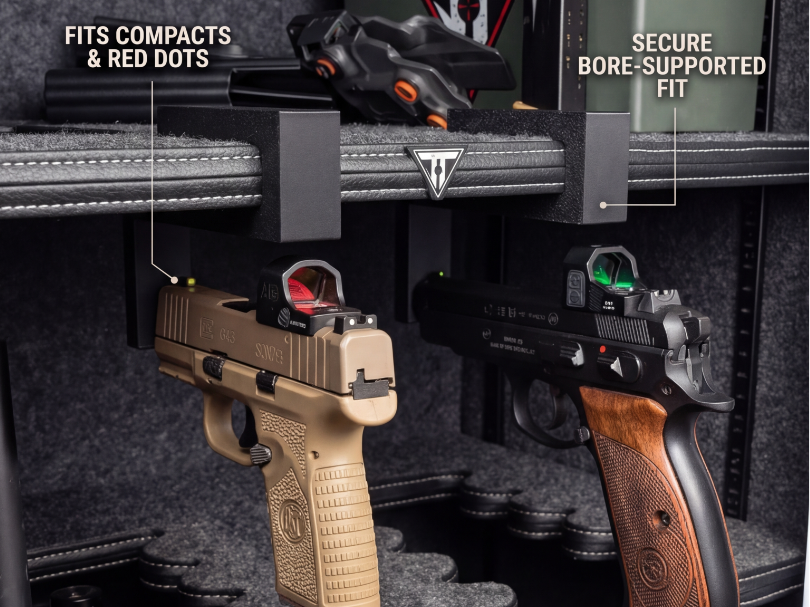 Gun Rack/Handgun Hanger