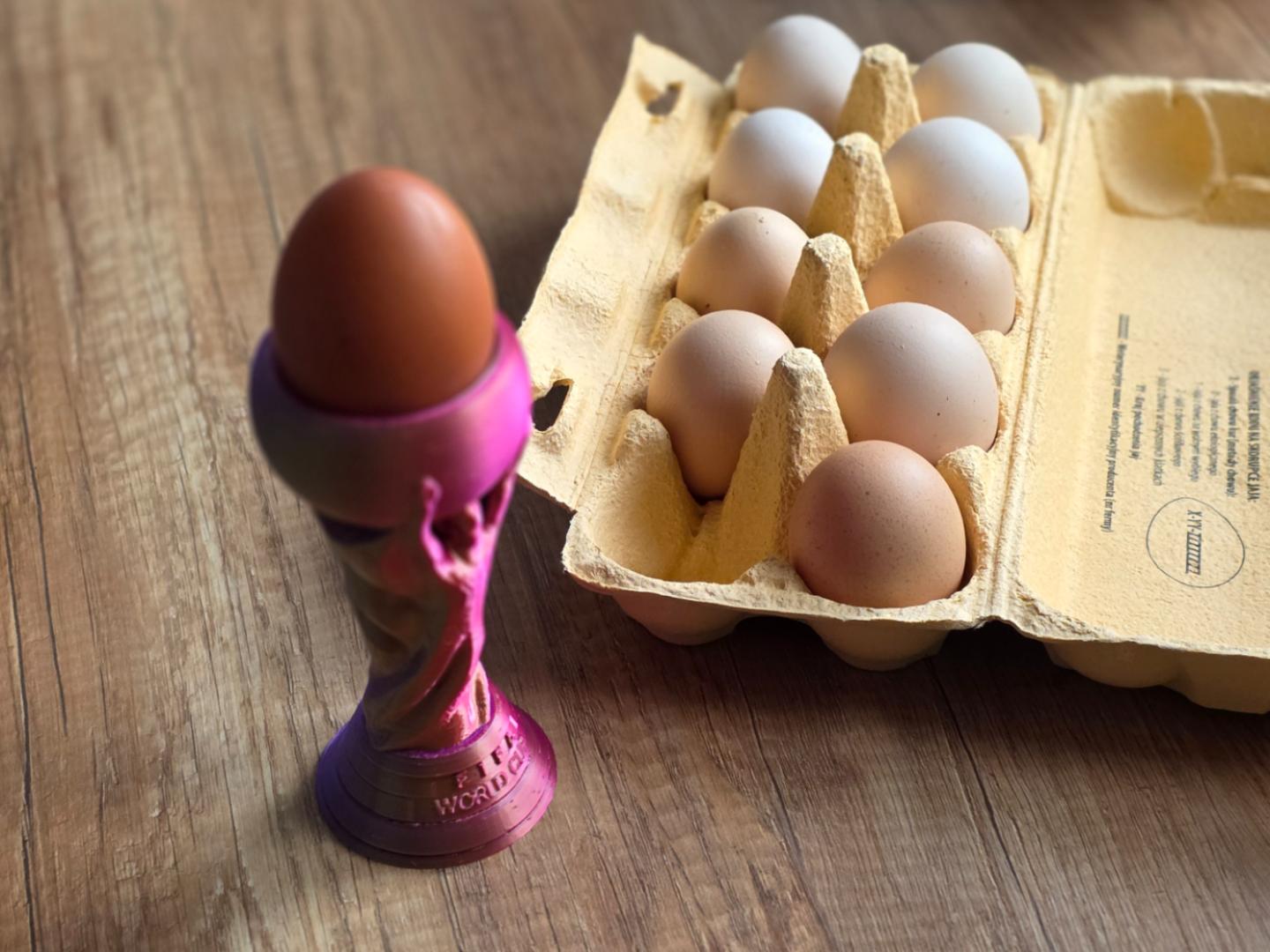World Champion / World Cup Trophy Egg Cup