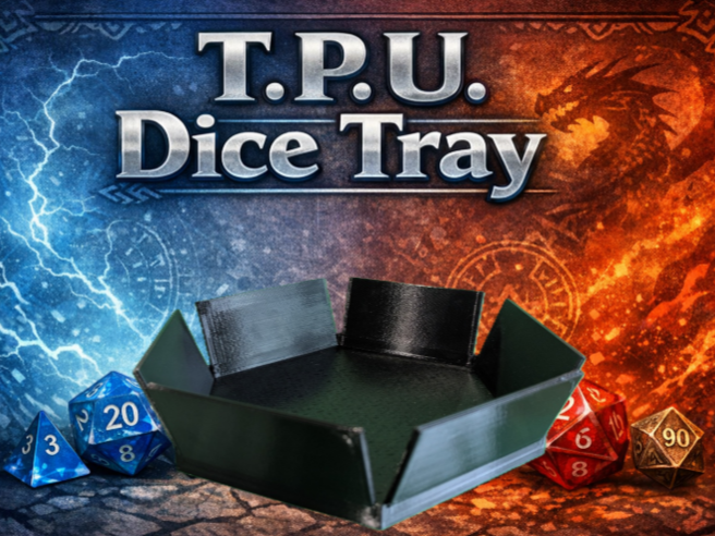 T.P.U. Dice Tray