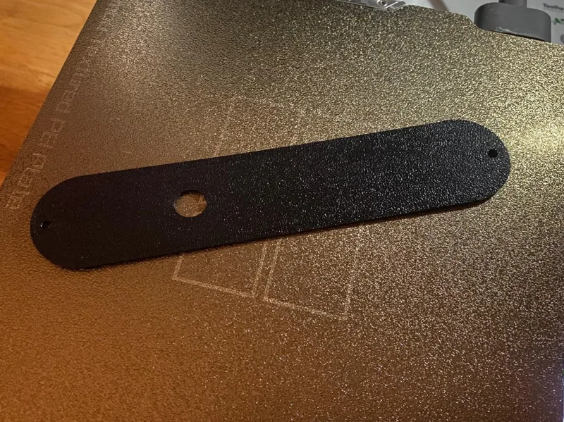 Piastra controlli telecaster - solo volume