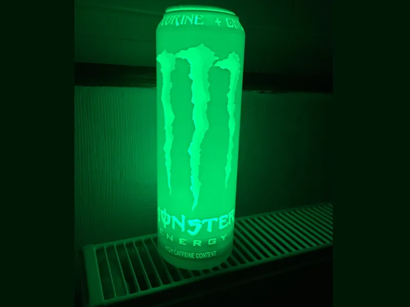 lithophanie canette monster energy original