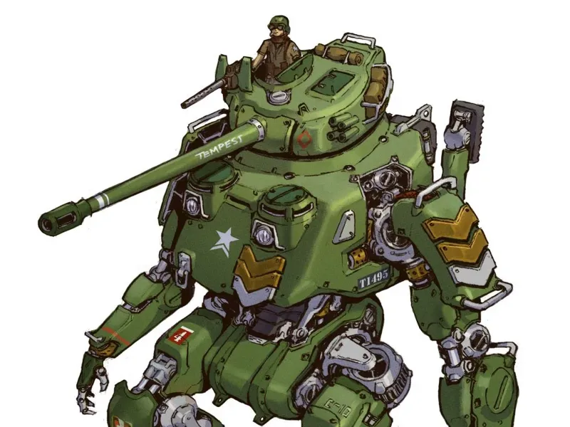 Tankhead Allied M4 Sherman Firefly Tank Mech