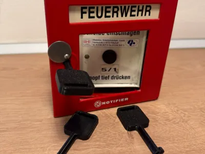 Manual Call Point Key DKM Fire Alarm Fire Department