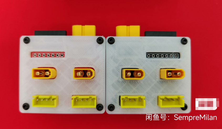 Miniatura 2 do modelo 3D 穿越机串充板_3S直插版（分体&连体）