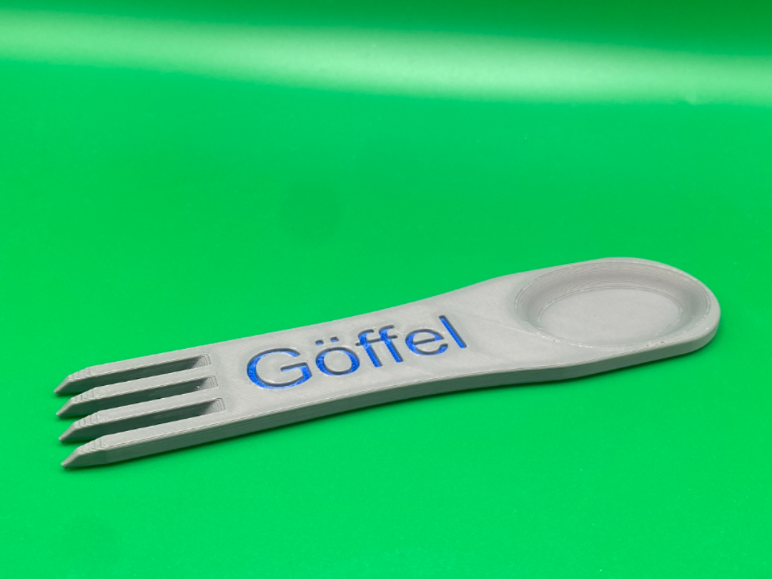 Göffel To Go - Gabel und Löffel in 1