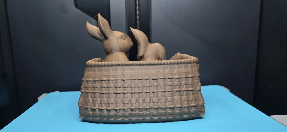 Basket Rabbits - Free 3D Print Model - MakerWorld