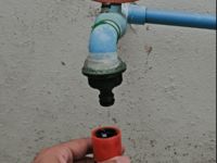 Garden Tap Adapter for PVC