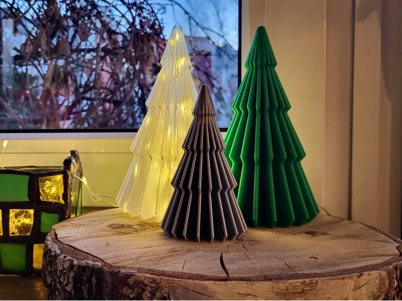 Modern Christmas Tree that you can lit with LEDs