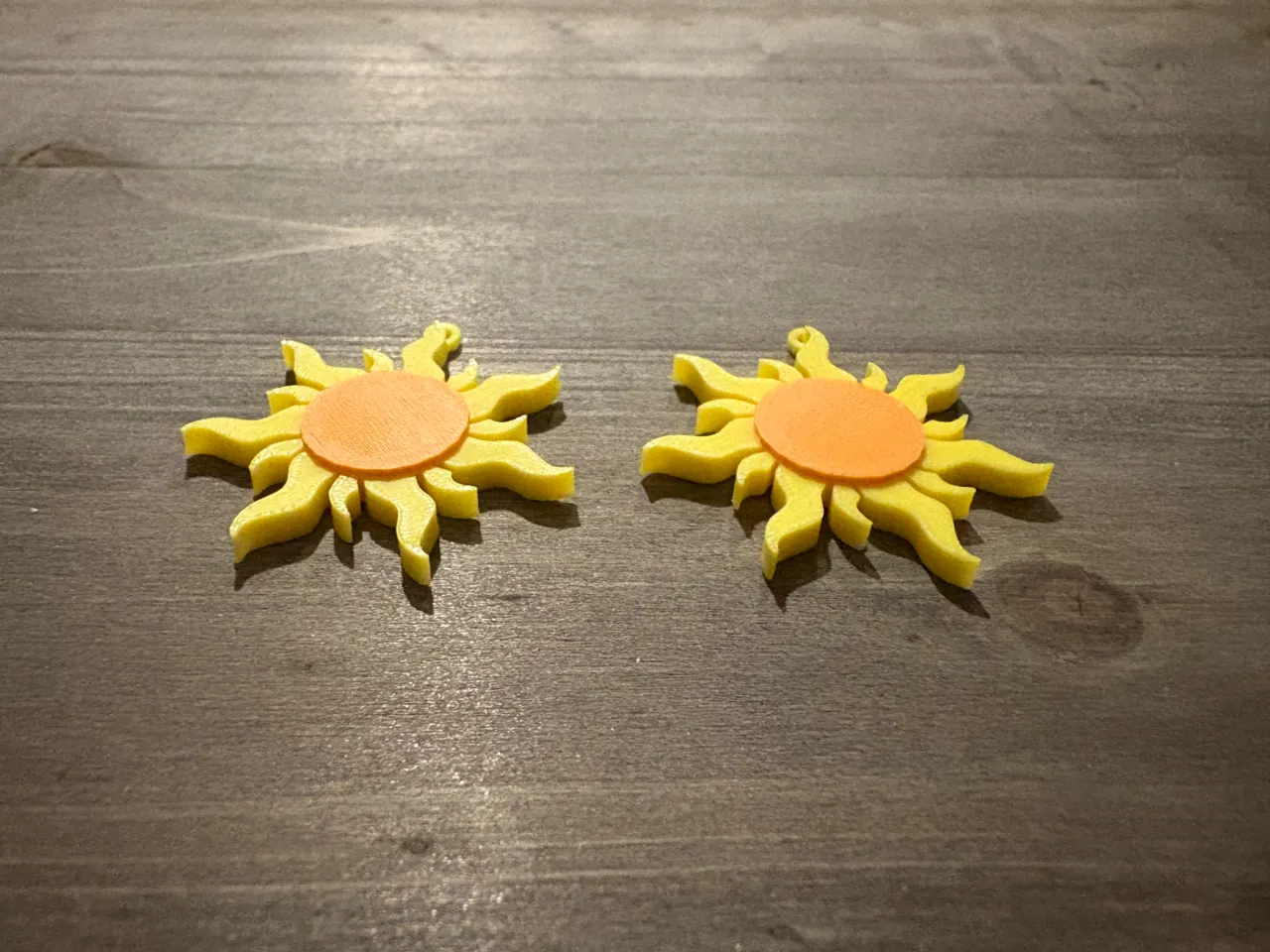 Sun Earring - Drop Earring view 4