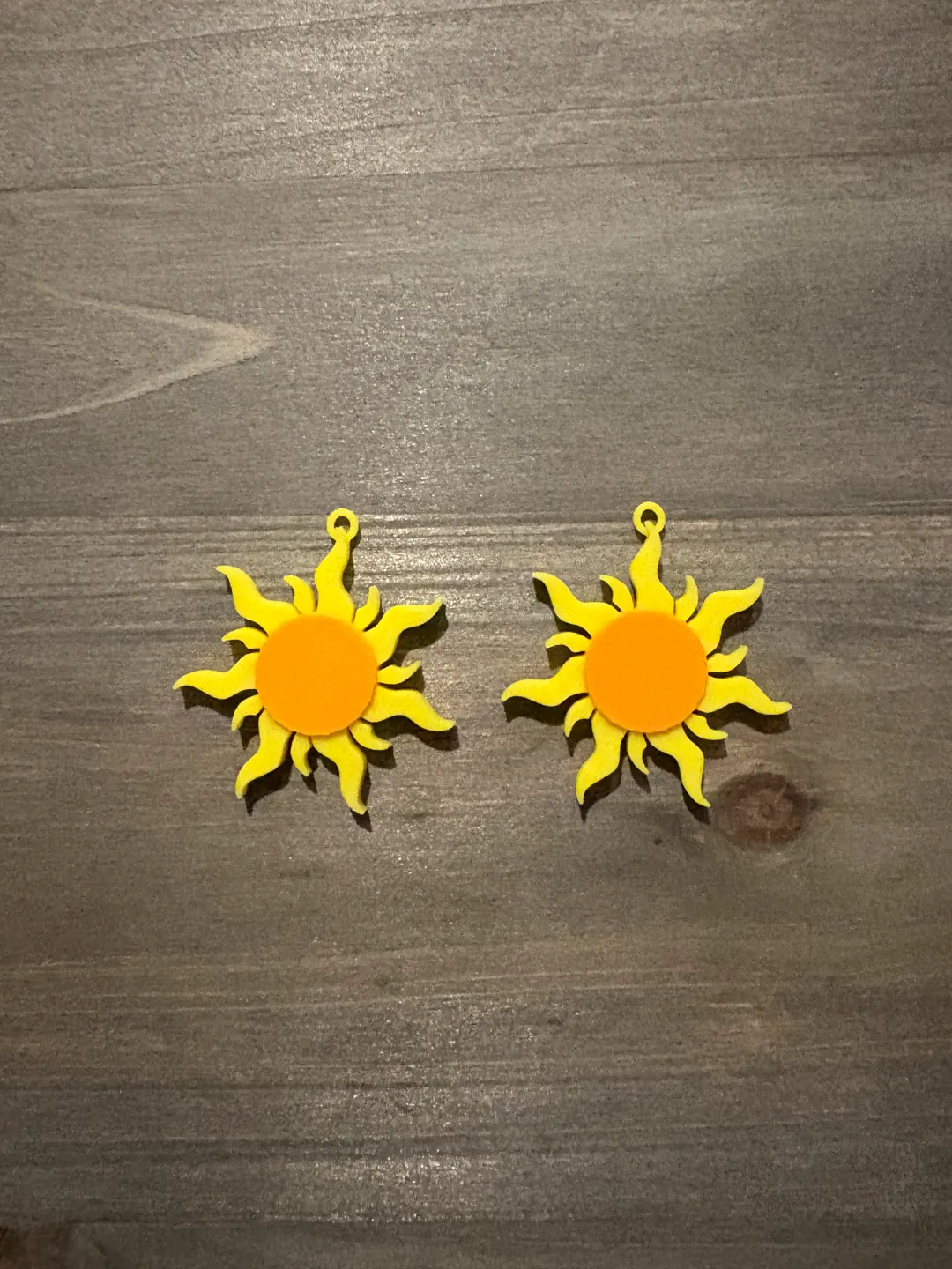 Sun Earring - Drop Earring view 3