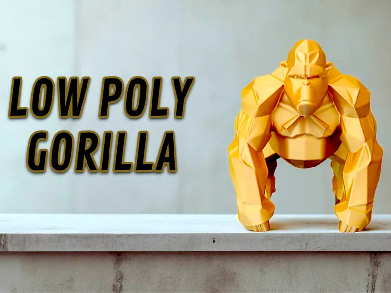 Low Poly Gorilla
