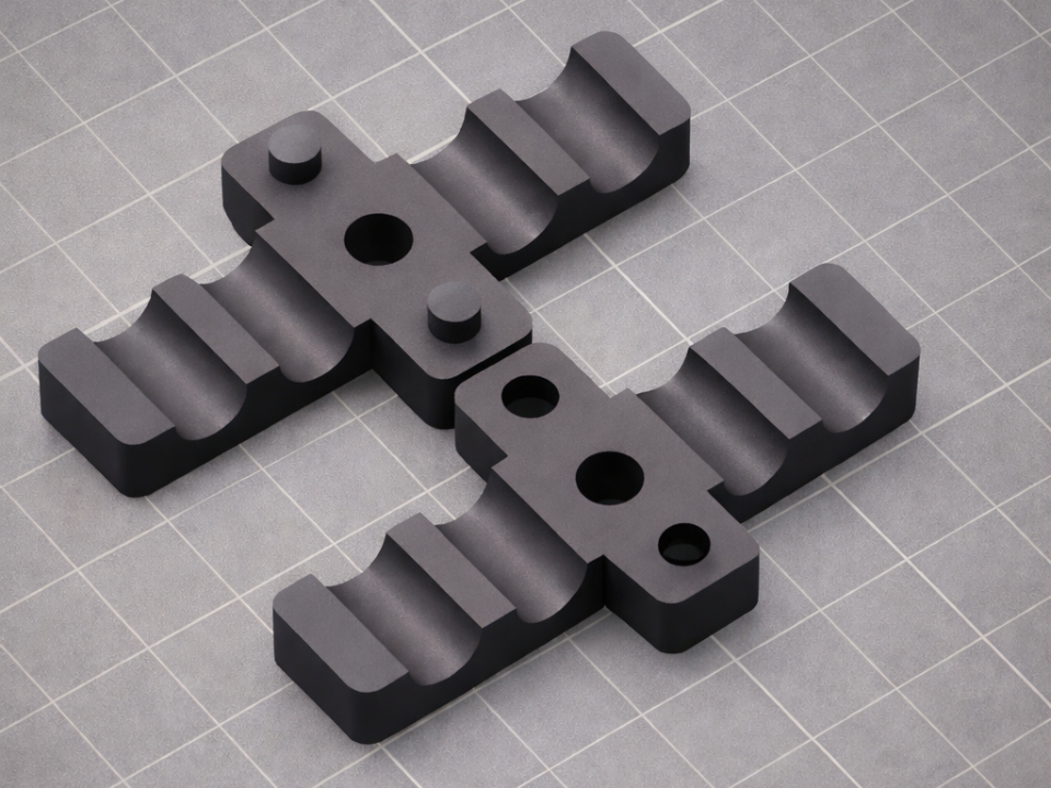 8 mm spark plug wire holder for 4 wires