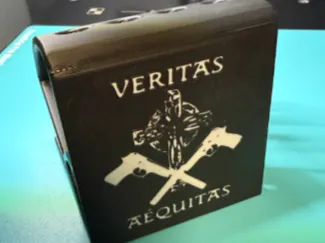 Boondock Saints dart holder for 4 sets with drawer
