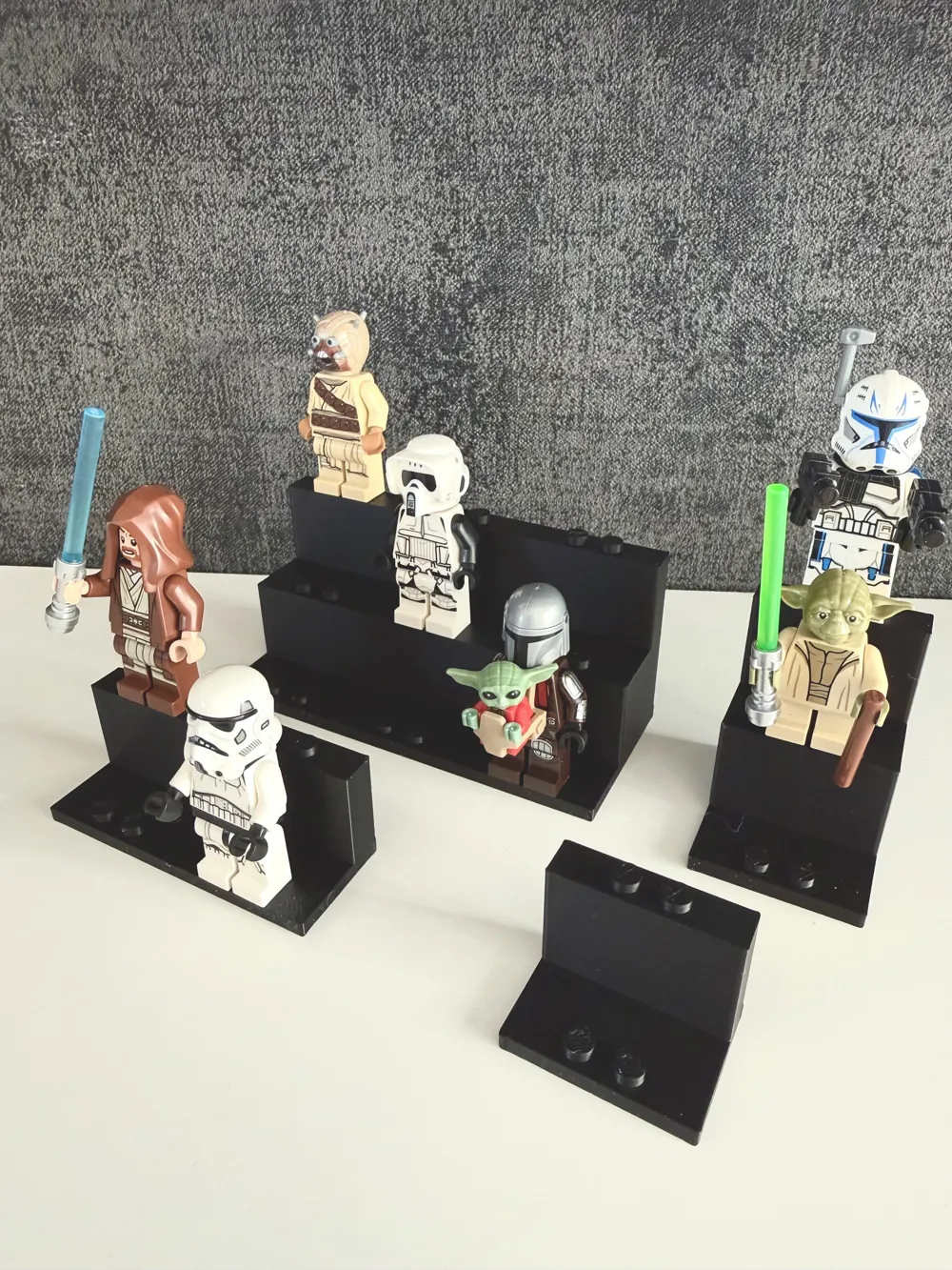LEGOs minifigure stand display set (11 versions) - Free 3D Print Model ...
