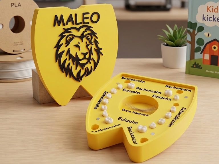 Personalisierbare Zahnbox / Milchzahndose