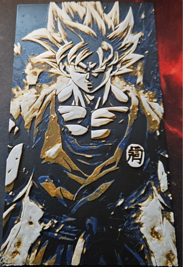 Son-Goku Super Saiyajin 1 Hueforge