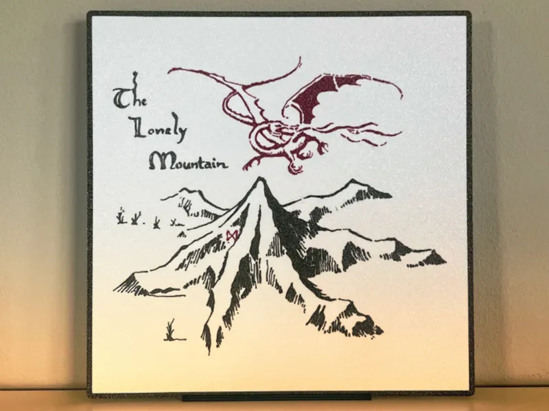 The lonely mountain hueforge
