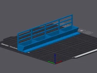 1/64 Cattle Feed Bunk