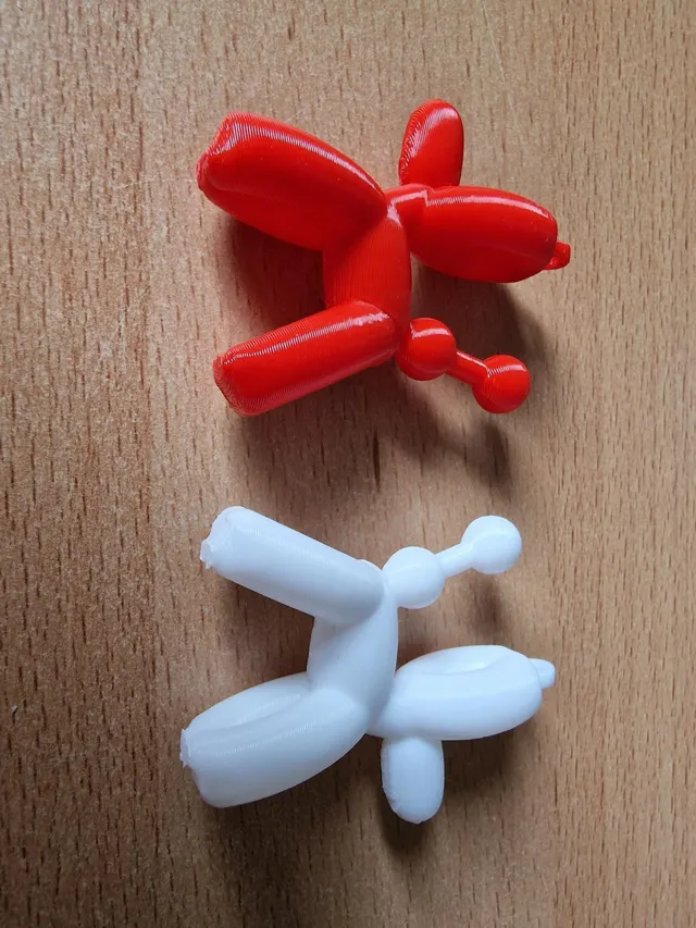Ballon Hunde Ohrring / Balloon Dog Earring