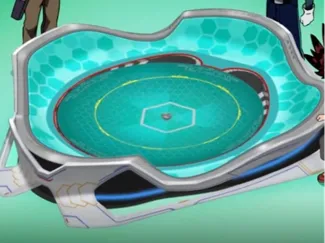 Beyblade X anime beystadium