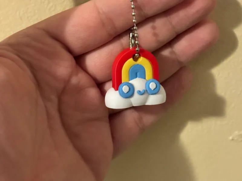 Rainbow Keychain
