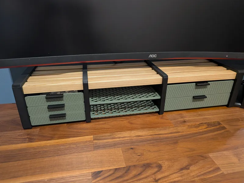 Modular Drawersystem for the Modular Desk Shelf
